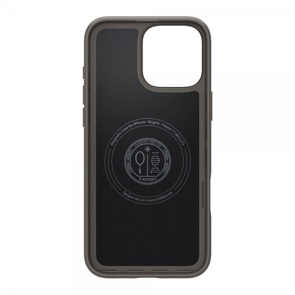 Spigen iPhone 16 Pro Max -kuori Thin Fit MagFit Gunmetal
