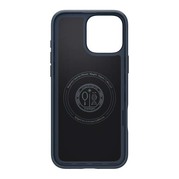 Spigen iPhone 16 Pro Max Thin Fit MagFit Metal Slate -suojakuori
