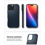 Spigen iPhone 16 Pro Max Thin Fit MagFit Metal Slate -suojakuori