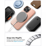 Spigen iPhone 16 Pro Max Kuori Thin Fit MagFit Rose Titanium