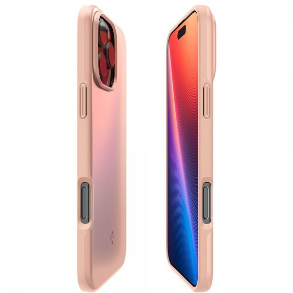 Spigen iPhone 16 Pro Max Kuori Thin Fit MagFit Rose Titanium
