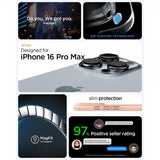 Spigen iPhone 16 Pro Max Kuori Thin Fit MagFit Rose Titanium