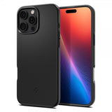 Spigen iPhone 16 Pro Max Kuori Thin Fit MagFit Musta