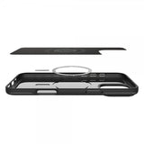 Spigen iPhone 16 Pro Max Kuori Thin Fit MagFit Musta