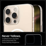 Spigen iPhone 16 Pro Max Kuori Thin Fit T MagFit Clear White