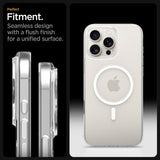 Spigen iPhone 16 Pro Max Kuori Thin Fit T MagFit Clear White