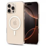 Spigen iPhone 16 Pro Max Kuori Thin Fit T MagFit Clear White