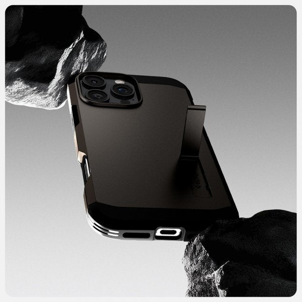 Spigen iPhone 16 Pro Max -suojakuori Tough Armor MagFit Gunmetal