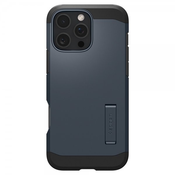 Spigen iPhone 16 Pro Max -suojakuori Tough Armor MagFit, Metal Slate