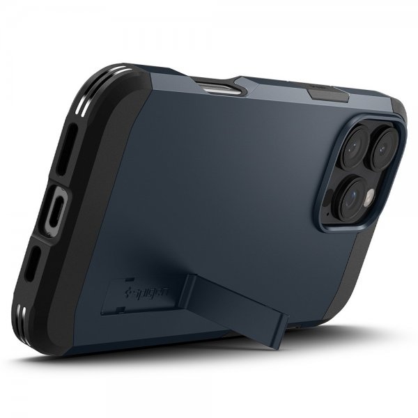 Spigen iPhone 16 Pro Max -suojakuori Tough Armor MagFit, Metal Slate