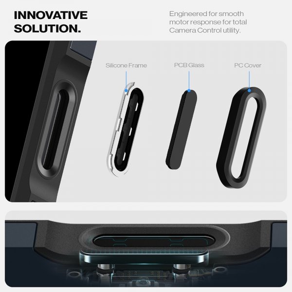 Spigen iPhone 16 Pro Max Kuori Tough Armor T MagFit Metal Slate