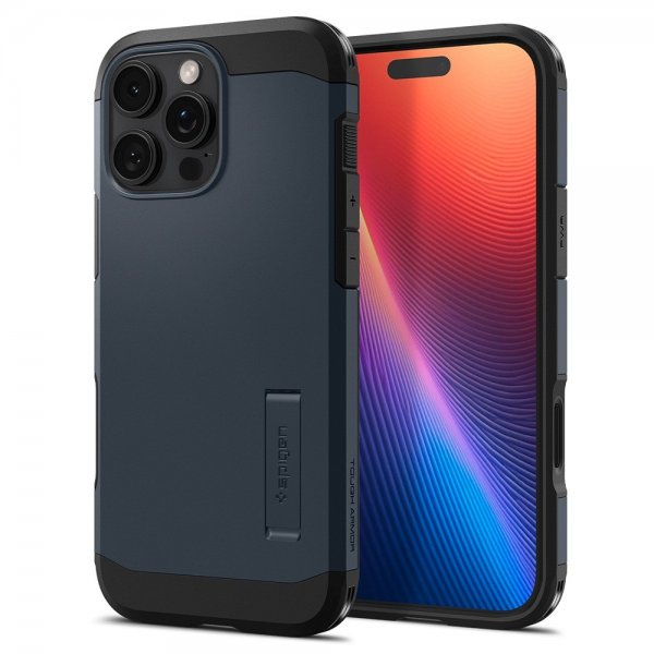 Spigen iPhone 16 Pro Max Kuori Tough Armor T MagFit Metal Slate