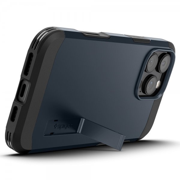 Spigen iPhone 16 Pro Max Kuori Tough Armor T MagFit Metal Slate