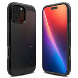Spigen iPhone 16 Pro Max -suojakuori Tough Armor T MagFit Musta