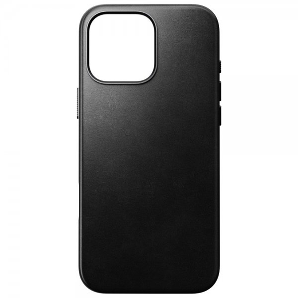 Nomad iPhone 16 Pro Max -kuori Traditional Leather Case Horween, musta