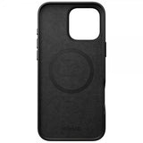 Nomad iPhone 16 Pro Max Kuori Traditional Leather Case Musta