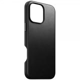 Nomad iPhone 16 Pro Max Kuori Traditional Leather Case Musta