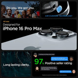 Spigen iPhone 16 Pro Max -suojakuori Ultra Hybrid Crystal Clear