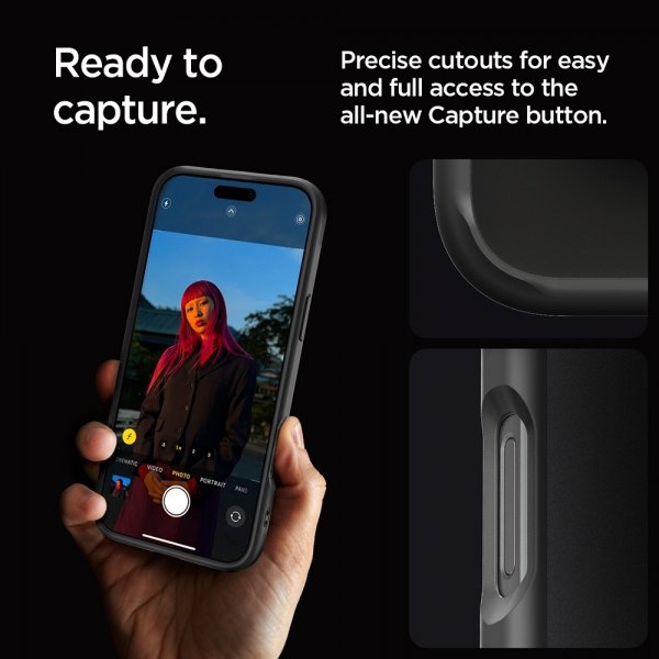 Spigen iPhone 16 Pro Max Kuori Ultra Hybrid Frost Black