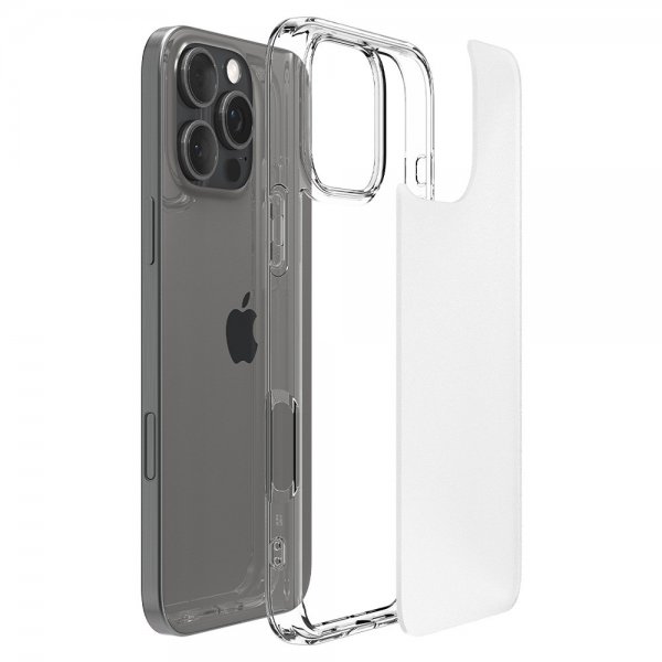Spigen iPhone 16 Pro Max -suojakuori Ultra Hybrid Frost Clear