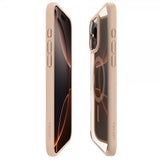Spigen iPhone 16 Pro Max -suojakuori Ultra Hybrid MagFit Rose Titanium