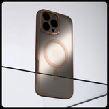Spigen iPhone 16 Pro Max -suojakuori Ultra Hybrid MagFit Rose Titanium
