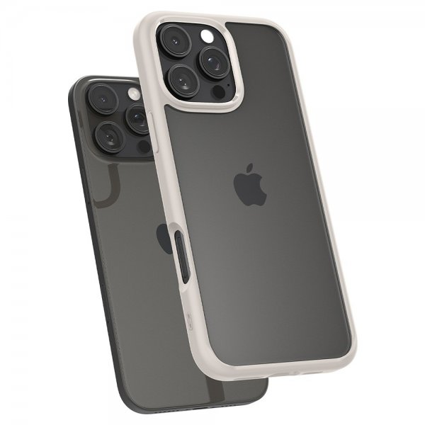 Spigen iPhone 16 Pro Max Kuori Ultra Hybrid Natural Titanium