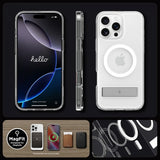 Spigen iPhone 16 Pro Max -suojakuori Ultra Hybrid S MagFit Graphite