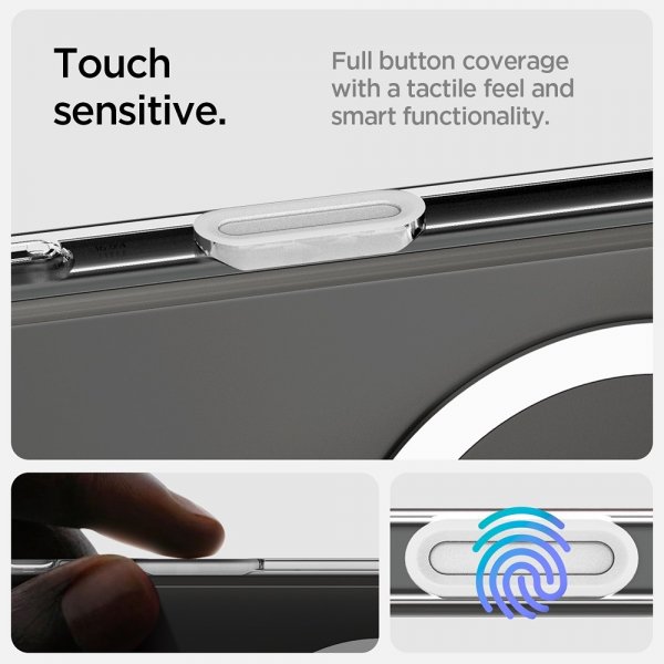 Spigen iPhone 16 Pro Max Kuori Ultra Hybrid T MagFit Clear White