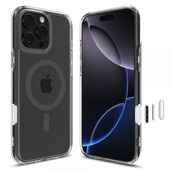 Spigen iPhone 16 Pro Max -suojakuori Ultra Hybrid T MagFit Graphite
