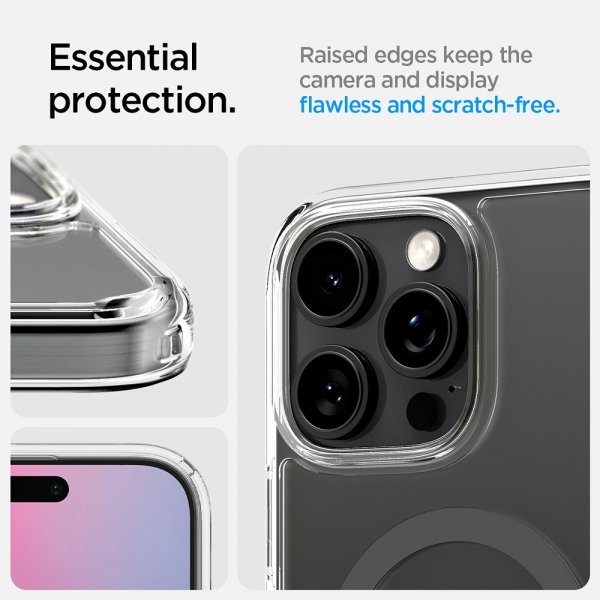 Spigen iPhone 16 Pro Max -suojakuori Ultra Hybrid T MagFit Graphite