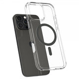 Spigen iPhone 16 Pro Max -suojakuori Ultra Hybrid T MagFit Graphite
