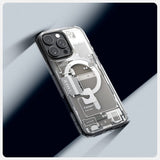 Spigen iPhone 16 Pro Max -suojakuori Ultra Hybrid Zero One MagFit Natural Titanium