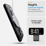 Spigen iPhone 16 Pro Max -suojakuori Ultra Hybrid Zero One MagFit, musta
