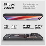 Spigen iPhone 16 Pro Max -suojakuori Ultra Hybrid Zero One MagFit, musta