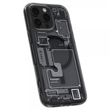Spigen iPhone 16 Pro Max -suojakuori Ultra Hybrid Zero One MagFit, musta