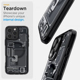 Spigen iPhone 16 Pro Max -suojakuori Ultra Hybrid Zero One MagFit, musta