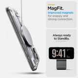 Spigen iPhone 16 Pro Max -suojakuori Ultra Hybrid Zero One MagFit, valkoinen