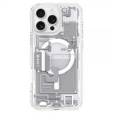 Spigen iPhone 16 Pro Max -suojakuori Ultra Hybrid Zero One MagFit, valkoinen