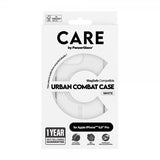 CARE by PanzerGlass iPhone 16 Pro Max -suojakuori Urban Combat MagSafe, valkoinen