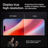 Spigen iPhone 16 Pro Max/iPhone 17 Pro Max Näytönsuoja GLAS.tR EZ Fit 2-pakkaus