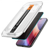 Spigen iPhone 16 Pro Max/iPhone 17 Pro Max Näytönsuoja GLAS.tR EZ Fit Privacy 2-pakkaus