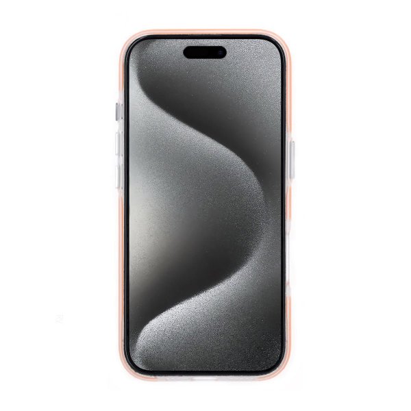 Rvelon iPhone 16 Pro -kuori, aaltoileva MagSafe, oranssi