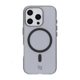 Rvelon iPhone 16 Pro Kuori, aallotettu, MagSafe, musta