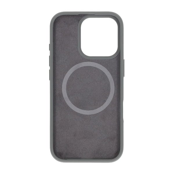Rvelon iPhone 16 Pro Kuori Silikoni MagSafe Harmaa