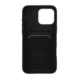iPhone 16 Pro Kuori Korttipidike Musta