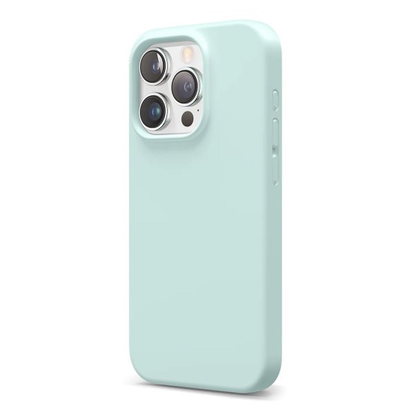 Rvelon iPhone 16 Pro Kuori Silikoni Vihreä
