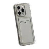iPhone 16 Pro Kuori Korttipidike Iskunkestävä Musta