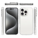 Rvelon iPhone 16 Pro Kuori Läpinäkyvä TPU Läpinäkyvä