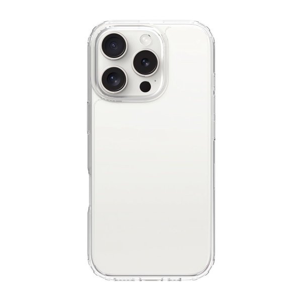 Rvelon iPhone 16 Pro Kuori Läpinäkyvä TPU Läpinäkyvä